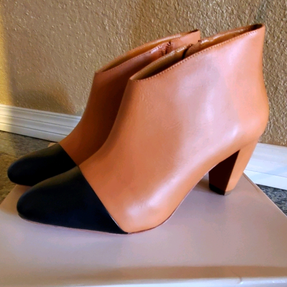 Loeffler Randall camel booties
